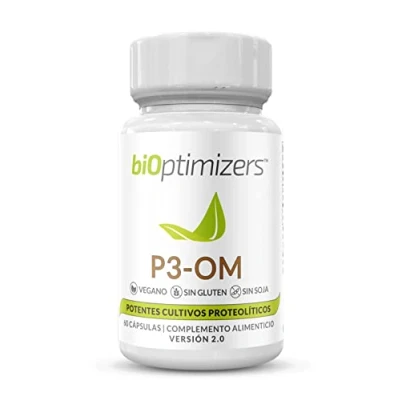 Imagen de P3 OM Bio Cultura para Mujeres y Hombres Cepa única patentada Formulado por el médico No necesita refrigeración (60 cápsula)
