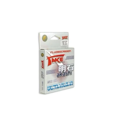 Imagen de Lineaeffe Hilos de Pesca Take Akashi Fluorocarbon Ultraclear 0.14 mm 50 m Fluorocarbono Spinning Surfcasting Boloñesa