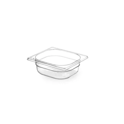 Imagen de HENDI Recipiente Gastronorm 1/6 Tritan BPA free Transparente 1 L 176x162x(H)65 mm