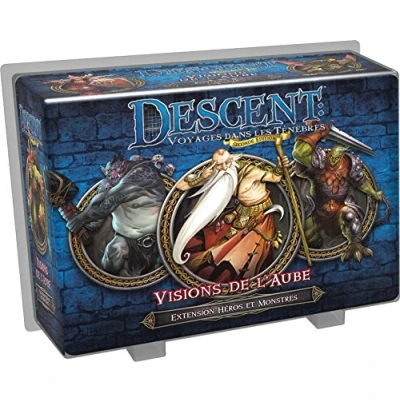 Imagen de Fantasy Flight Games Descenso Viaje en la Oscuridad Extensión Héroes y Monstruos Visiones del Amanecer Segunda edición