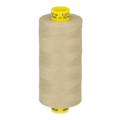 Imagen de Gütermann Hilo Mara 120 de coser (poliéster, 1000 m, resistente a los rayos UV), color arena