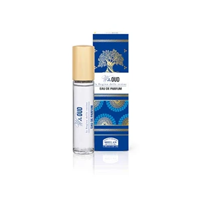 Imagen de Helan, W Oud, Perfume Mujer, Eau de Parfum Profundo y Envolvente Fragancia Intensa con Notas Cardamomo, Incienso Azafrán Perfumes Mujer Madera, Ámbar Almizcle, 10 ml, Made in Italy