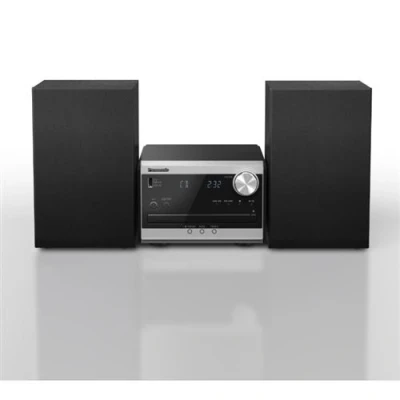 Imagen de Microcadena Panasonic SC PM270, 20 W, Bluetooth, FM y CD, USB A, Negro