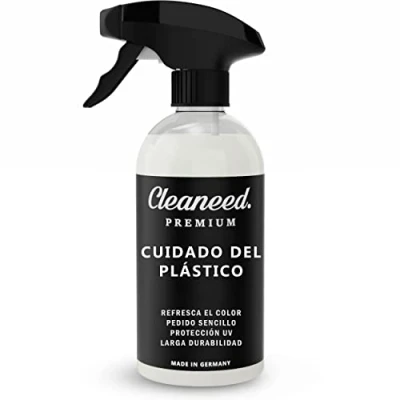 Imagen de Cleaneed Cuidado premium del plástico Refresca el color, Protección UV, Larga duración, Fácil aplicación, Mate Made in Germany