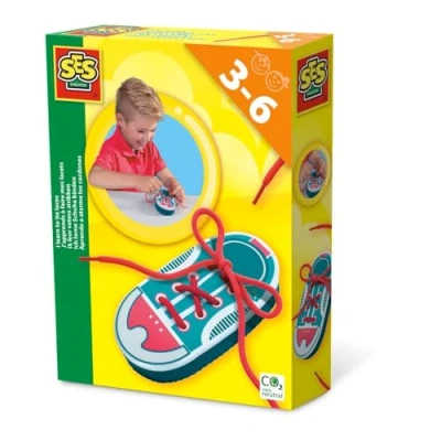 Imagen de SES Creative Aprendo a atarme los Cordones, Multicolor, Talla Unica (14629)