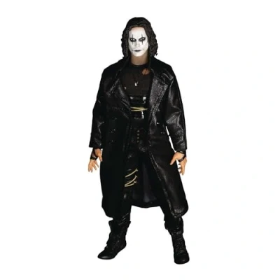 Imagen de Mezco The Crow One:12 Eric Draven H858210 Figura de acción 100% plástico, en Caja Regalo, Multicolor