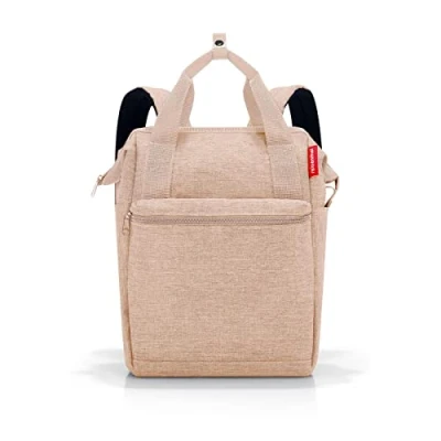 Imagen de reisenthel allrounder R Mochila y bolsa de viaje en uno Con lengüeta inserción para carro viaje, Couleur:twist coffee