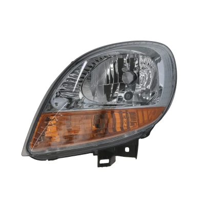 Imagen de TYC 20 0362 15 2 Faros izquierda H4 amarillo para circulación por la derecha con portalámparas, sin electromotor RENAULT: Kangoo I, I Express