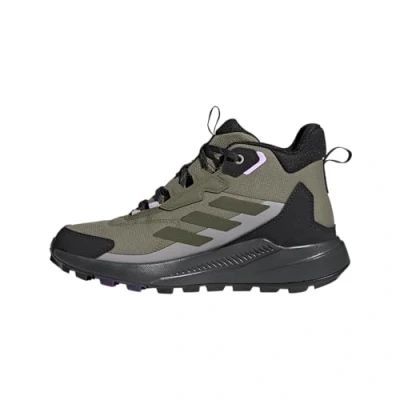 Imagen de adidas Terrex Anylander Mid Rain.RDY Hiking Shoes, Zapatos de Senderismo Mujer, Olive Strata/Night Cargo/Core Black, 42 2/3 EU