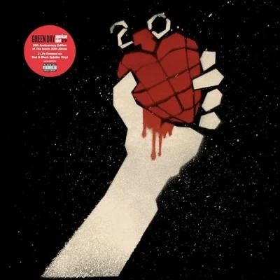 Imagen de American Idiot (20th anniversary Deluxe edition) (2 LP) Color Rojo con Salpicaduras [Vinilo]