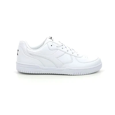 Imagen de Diadora Raptor Unisex Zapatillas, Talla: 44, White /white Piel de imitación alta calidad