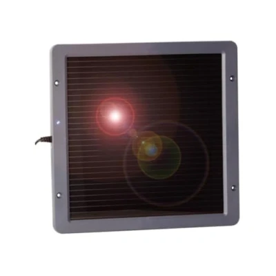 Imagen de Perel Cargador de panel solar con indicador carga, para vehículos, barcos y autocaravanas, cable 3 m