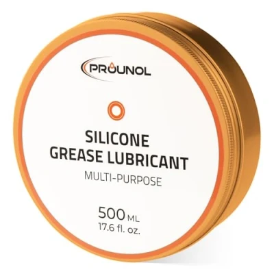 Imagen de Prounol 100% grasa de silicona, (crema) dieléctrica uso general, caucho HT impermeable (500 ml)