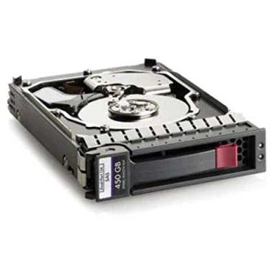 Imagen de Hewlett Packard Enterprise 454274 001 Disco Duro (Serial Attached SCSI (SAS), 450 GB, 8,89 cm (3.5&quot;), Negro)
