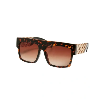 Imagen de Urban Classics Zakynthos WITH Chain Gafas de sol, Hombre, Talla: One Size, Amber gold