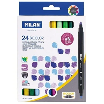 Imagen de MILAN Set de Rotuladores, Multicolor, 1 Unidad (Paquete 1)