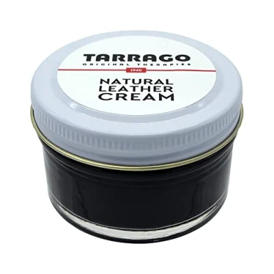 Imagen de Natural Leather Cream 50 Ml Crema Protectora para Calzado de Piel Betún Zapatos Cuidado del Nutre, Repara y Protege Cuero