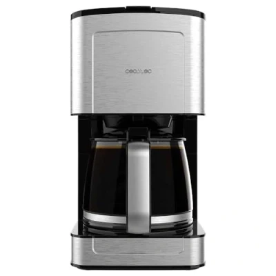 Imagen de Cecotec Cafetera de Goteo Coffee 56 Heat. 800W Potencia, Capacidad 1,3L para 12 Tazas, Acabados en Acero Inox, Boquilla Antigoteo, Filtro Permanente o Papel, Autoapagado