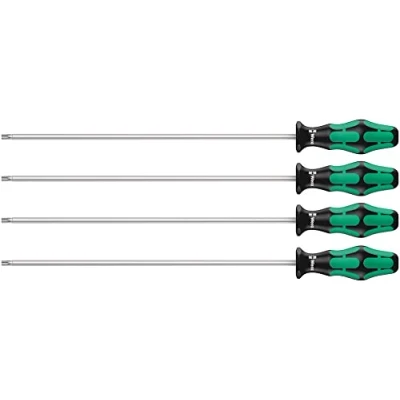 Imagen de WERA 05028074001 367/4 TORX HF 300 mm Juego de destornilladores con función rete.