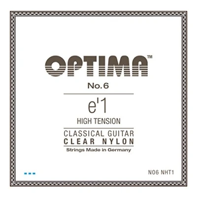Imagen de Cuerdas para guitarra clásica No. 6 Special Silver de nailon E1 High NO6.NHT1