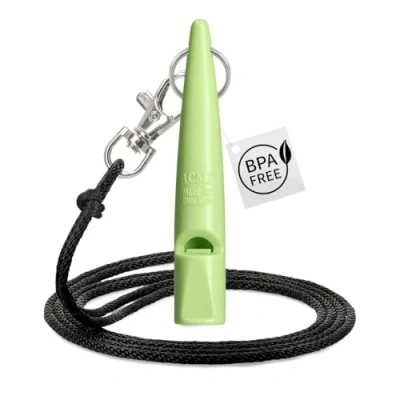 Imagen de silbato para perros ACME No. 211,5 con cinta de Original Inglaterra Ideal el entrenamiento Material robusto Frecuencia estandarizada Fuerte y gran alcance