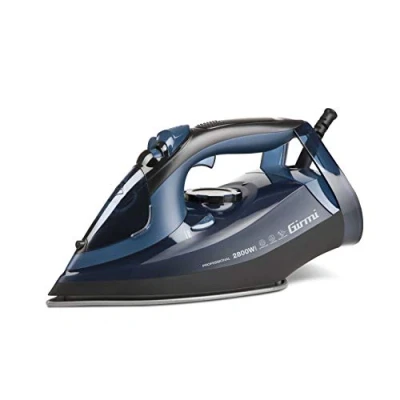 Imagen de Girmi ST62 Plancha de Vapor 2800 W, Golpe 140g/minuto, Capacidad 380cc, Antigoteo, Función Autolimpieza, Suela Acero Inoxidable