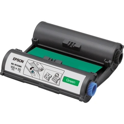 Imagen de LabelWorks Pro100 Epson S635005 Cinta verde RC R1GNA