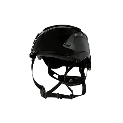 Imagen de 3M SecureFit Casco de protección, X5012VE CE, negro, con ventilación, 1000 Vac, CE