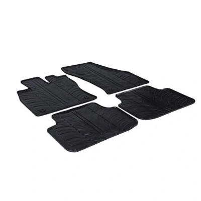 Imagen de Gledring 0338 Juego de alfombrillas suelo Caucho delante y detrás 4 negro 750mm 550mm SKODA: Octavia 3 Schrägheck, Combi