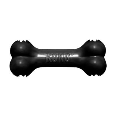 Imagen de KONG Extreme Goodie Bone L 22 x 6 9 cm, Color Negro