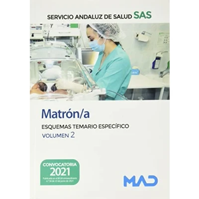 Imagen de Matron/a Del Servicio Andaluz De Salud. Esquemas Temario Especifico (v