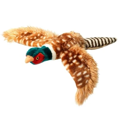 Imagen de House of Paws Juguete para Perros Peluche súper Suave chirriante Divertido Extra Grande faisán