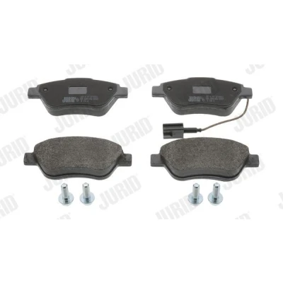 Imagen de JURID 573164J Juego de pastillas freno con contacto avisador desgaste accesorios FIAT: BRAVO 2, Grande Punto Hatchback, Stilo Hatchback