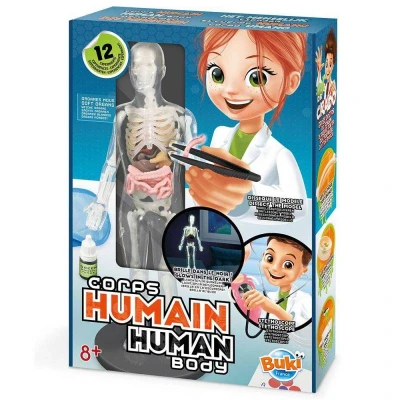 Imagen de Cuerpo humano con accesorios y experimentos Buki