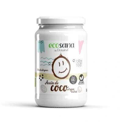 Imagen de Drasanvi ECOSANA ACEITE DE COCO VIRGEN EXTRA CERTIFICADO BIO by VEGANO SIN GLUTEN 500ml