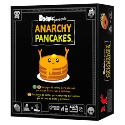 Imagen de Zygomatic Dobble Anarchy Pancake Juego De Cartas a Partir 7 años 2 8 Jugadores 15 Minutos por Partida Multilenguaje (Incluye Español)
