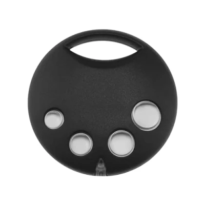 Imagen de the Lord of Tools Mando a distancia compatible con Nice Smilo SM4 4 botones 433,92 MHz Rolling Code Remote Control Puerta Abridor 4,75x4,75cm de Garaje Negro