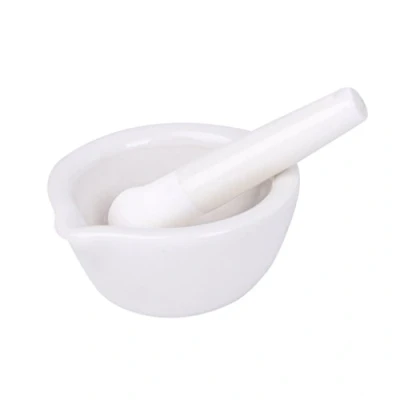 Imagen de KINTRADE Molinillo de Porcelana y mortero Especias para Hierbas molienda Juego trituradora