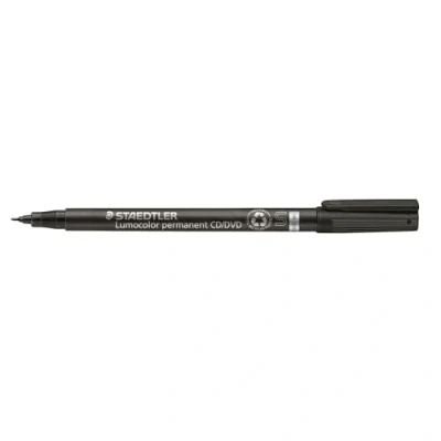 Imagen de Staedtler Lumocolor Permanente CD/DVD DRY SAFE 310 CDS 9 Rotulador para CD/DVD, color negro