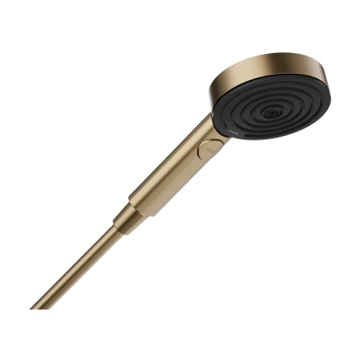Imagen de Hansgrohe Pulsify Select S cabezal de ducha 105, 3 chorros Relaxation, 24110, Color: Bronce cepillado