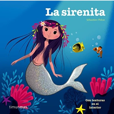Imagen de La sirenita: con texturas en el interior (Cuentos clásicos texturas)