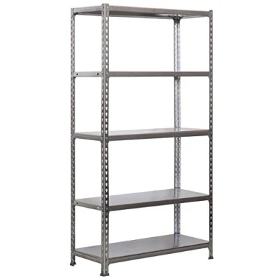 Imagen de Simon Rack Estanterias Metalicas, 2000x1000x300 mm, 5 Estantes, 180 kg de Punto Flexión, Estantería Industrial, Gris Simonclick