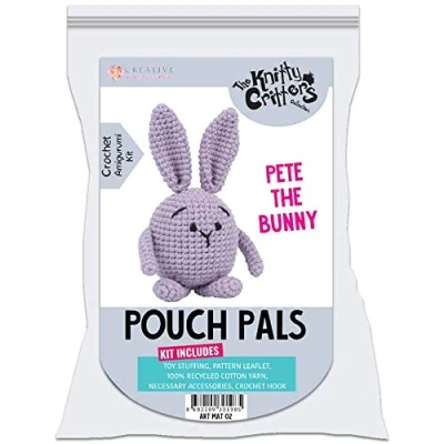 Imagen de KNITTY CRITTERS The Pouch Pals Pete Bunny