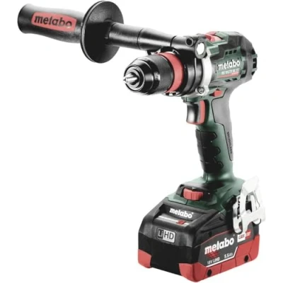 Imagen de Metabo BS 18 LTX BL Q I 602359660 Taladro atornillador inalámbrico (18 V, 2 cargadores LiHD, incluye maletín de plástico)