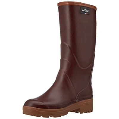 Imagen de Aigle Chambord Botas de agua, Mujer, Talla: 39, Burgundy Zapatos