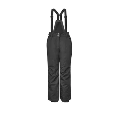 Imagen de Killtec Gandara Jr Pantalón de esquí Funcional con Cremallera, Nieve y protección los Bordes, Niñas, Negro, 176