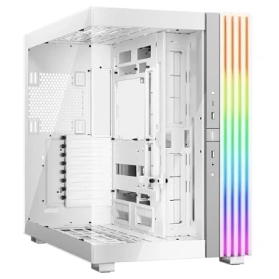 Imagen de be quiet! Light Base 900 DX White Caja de PC, Vista panorámica, illuminación Impresionante, exposición, diseño 2 cámaras, LED ARGB, Paneles ARGB Y PWM con 12 Conectores en Total