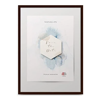 Imagen de aFFa frames Hekla Marco de fotos MDF (40 x 50 cm), color wengué