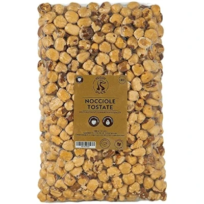 Imagen de Veggy Duck Avellanas Tostadas Naturales Sin Cáscara (1Kg) Origen Italia Sal