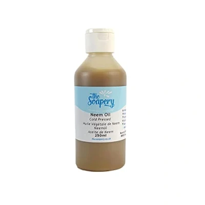 Imagen de Aceite de nim prensado en frío, virgen, sin refinar, 100 % natural, 250 ml